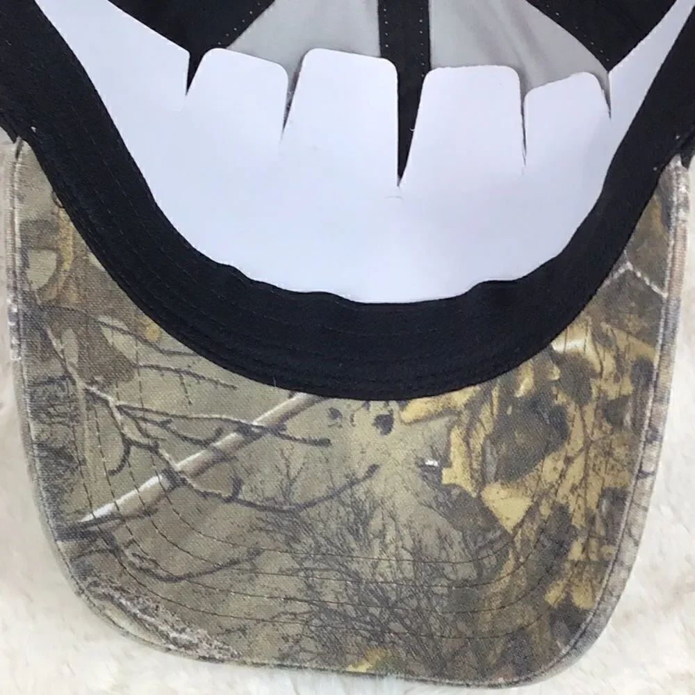 NEW Chevy Black and Camo print ball cap with Logo Script patch - Picture 10 of 11